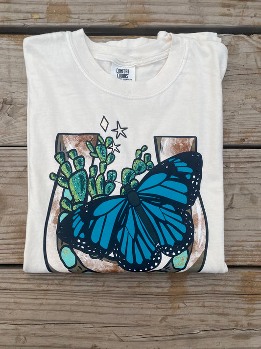 Butterfly Horseshoe T-shirt